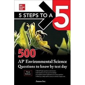 5 Steps to a 5: 500 AP Environmental Science Questions to Know by Test Day, Third Edition (Paperback)