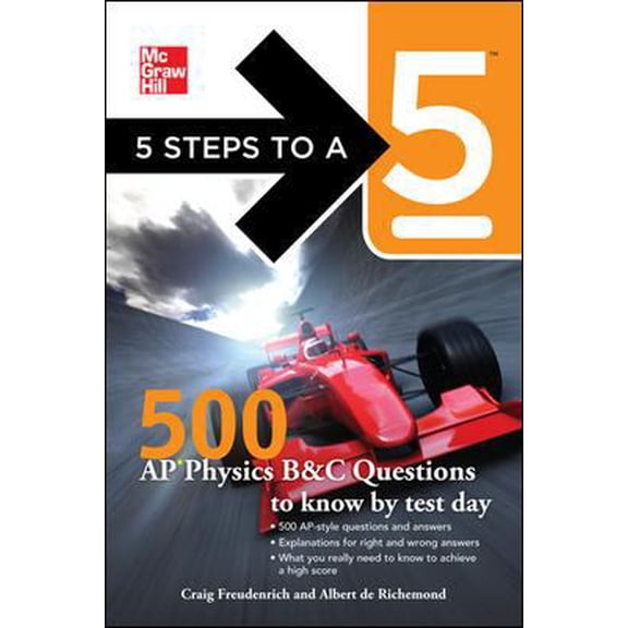 Pre-Owned 500 AP Physics Questions to Know by Test Day (Paperback) 0071780726 9780071780728