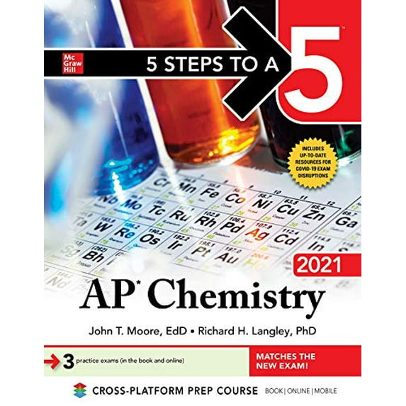 Pre-Owned 5 Steps to a 5: AP Chemistry 2021 (Paperback) 1260464601 9781260464603
