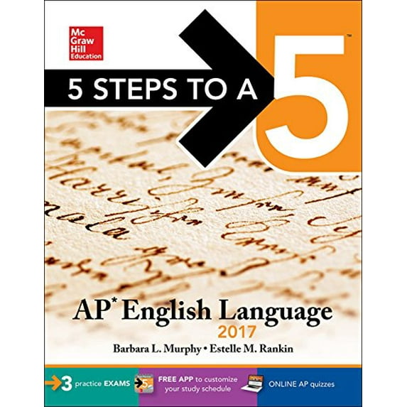 Pre-Owned 5 Steps to a 5: AP English Language 2017 (McGraw-Hill 5 Steps to A 5) (Paperback) 1259586529 9781259586521