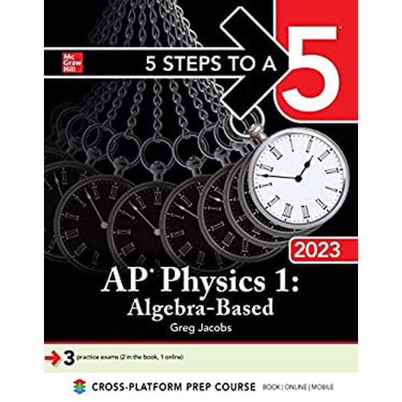 Pre-Owned 5 Steps to a 5: AP Physics 1: Algebra-Based 2023 (Paperback) 1264489889 9781264489886