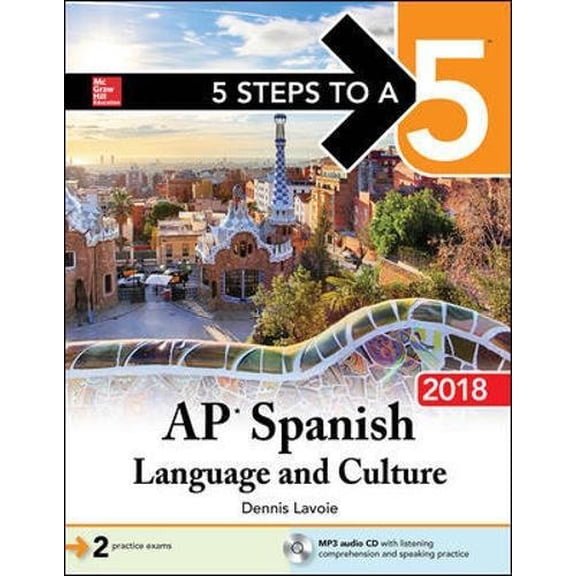 Pre-Owned 5 Steps to a 5: AP Spanish Language and Culture with MP3 Disk 2018 (Paperback) 1259863247 9781259863240