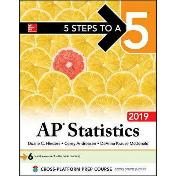 5 Steps to a 5: AP Statistics 2019 (Paperback)