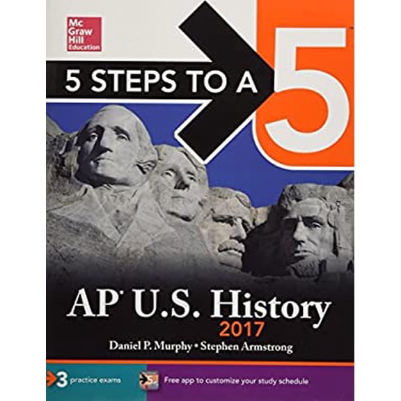Pre-Owned 5 Steps to a 5 AP U.S. History 2017 (Paperback) 1259589455 9781259589454