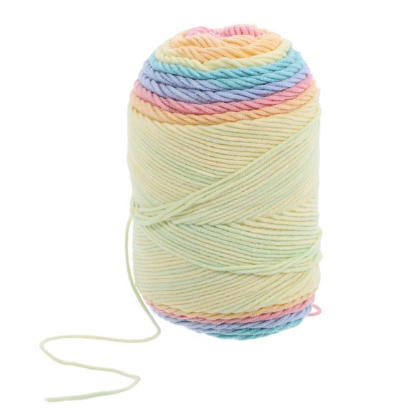 5-Strand Cotton Crochet Hooks with Rope, Weaving Yarn, Cotton Cord for Macrame and Craft Projects