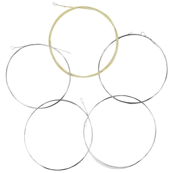 Stainless Steel and Bronze Winding Banjo Strings 5-String Banjo Strings with Rustproof Coating Beginner Practice Strings