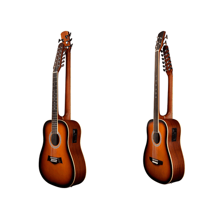 5 String Bass Fretless/ 12 String Acoustic Busuyi Guitar Right