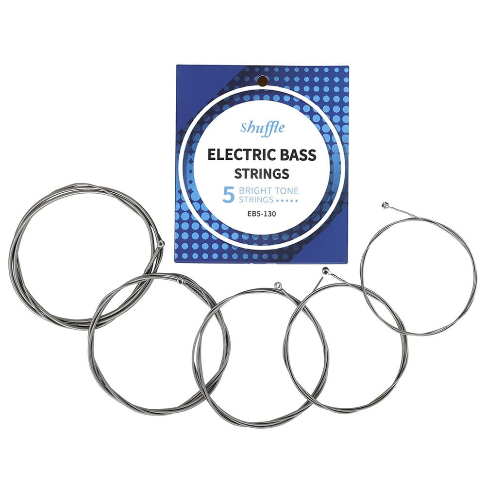 5 String Electric Acoustic Bass Strings Replacement Parts Carbon Alloy