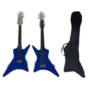 5 String Fretless bass/ 12 string guitar Busuyi Guitar +bag