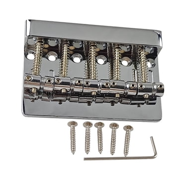 5 String Bass Bridge Electric Bass Guitar Accessory Bass Bridge ...