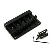 5-String Metric Bass Bridge, #DCBB5R B - BLACK