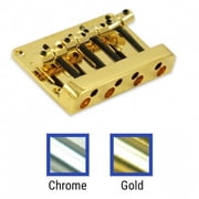 5-String Metric Bass Bridge, #DCBBR5 G - GOLD