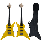 5 String fretless bass/ 5 string Fanned Fret Bass Busuyi Guitar + Bag