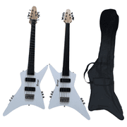 5 String fretless bass/ 5 string Fanned Fret Bass Busuyi Guitar + Bag