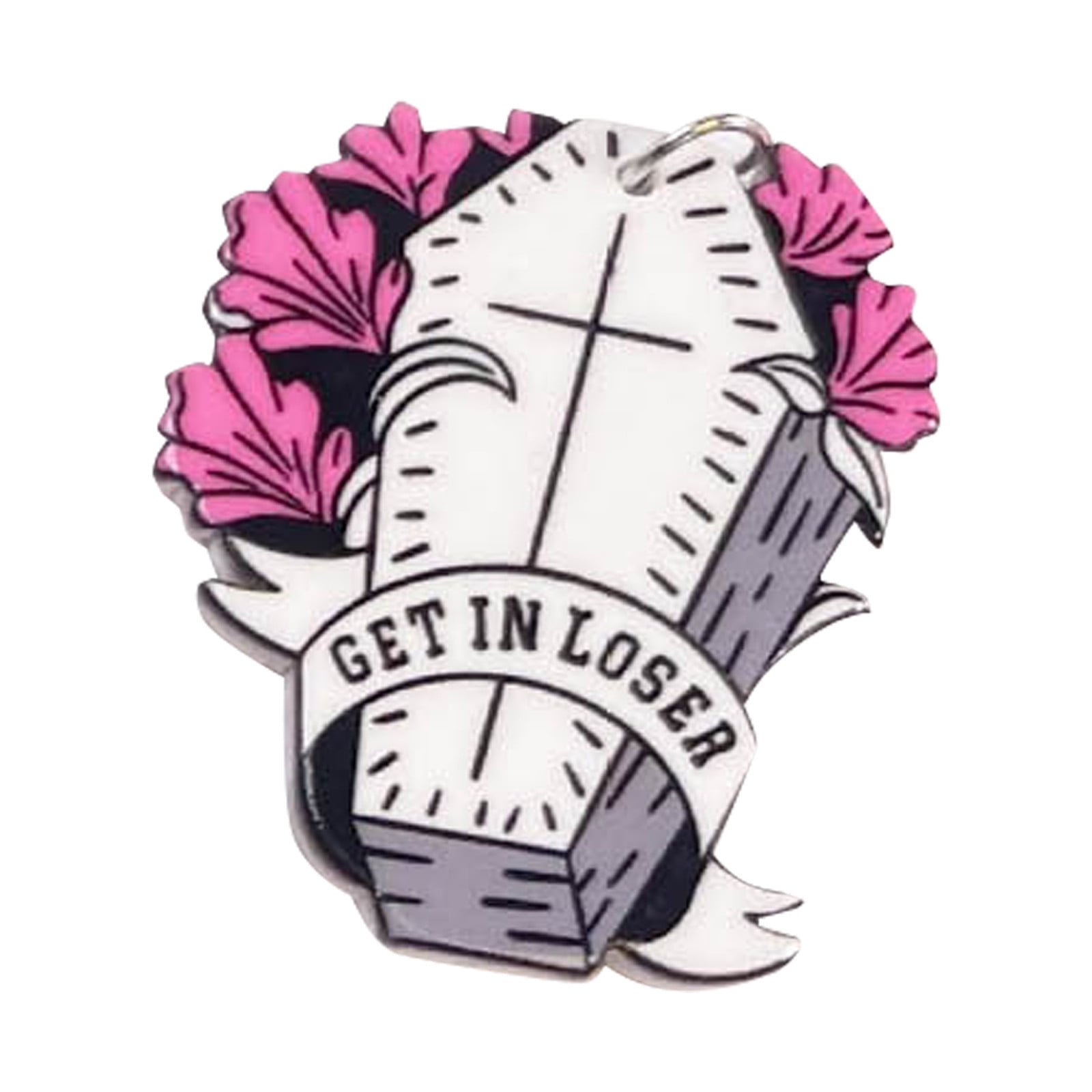 5 Styles Acrylic Charms Charms Gothic Charms For DIY Keychain Earring