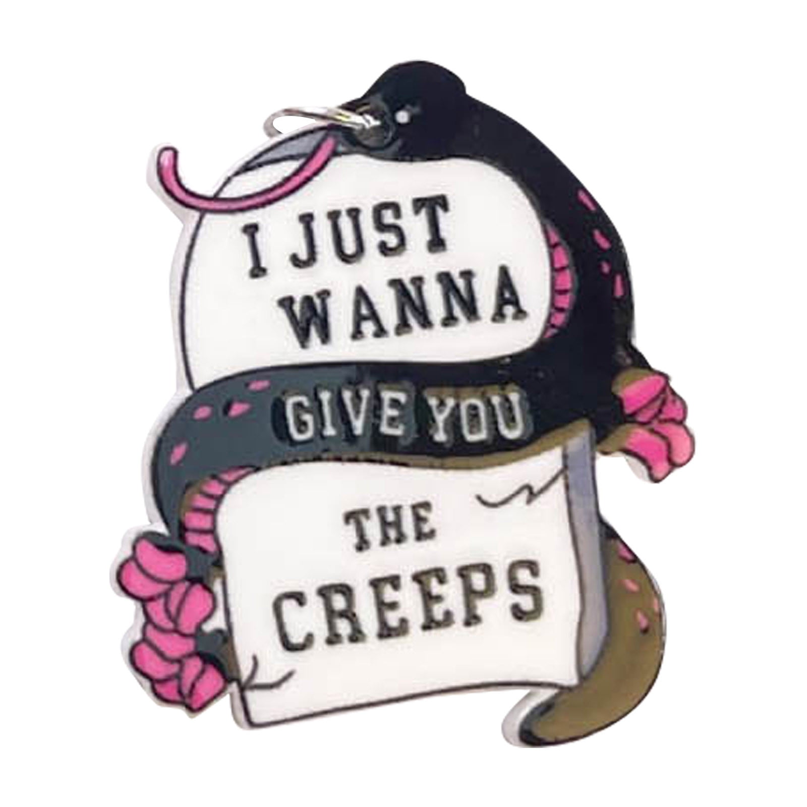 5 Styles Acrylic Charms Charms Gothic Charms For DIY Keychain Earring