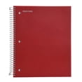 thumbnail image 1 of Mintra 5 Subject Spiral Notebook - Chili Oil - College Ruled - Durable Poly Cover/5 Poly Pockets/200 Sheets, 1 of 11
