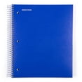thumbnail image 1 of Mintra 5 Subject Notebook - Blue - Wide Ruled - Durable Poly Cover/5 Poly Pockets/200 Sheets, 1 of 11