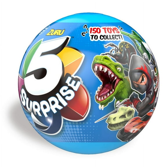 5 Surprise Blue Mystery Capsule Collectible Toy by ZURU