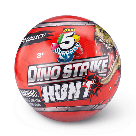 5 Surprise Dino Strike Hunt Series 3 Mystery Collectible Capsule by ZURU