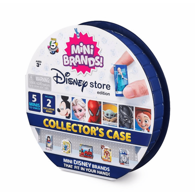5 Surprise-Disney Store Mini Brands-Series 2 Collectors Case