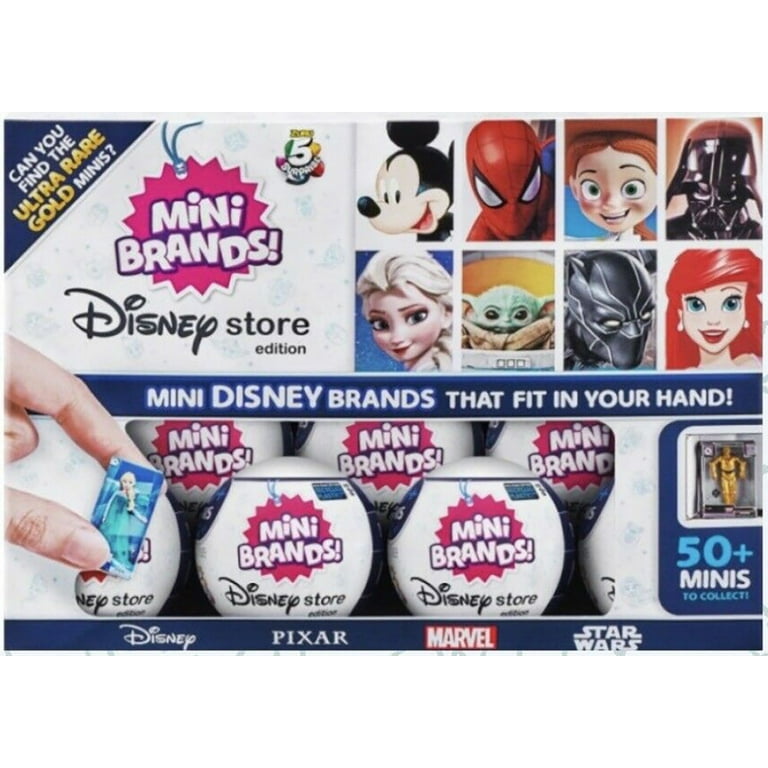 Mini Brands Disney Store Edition, Including Rare Gold Minnie Telephone and  More 