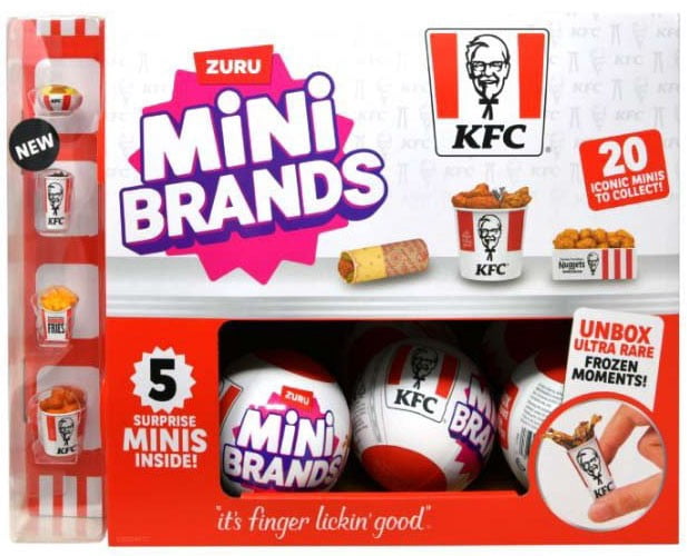 5 Surprise Mini Brands! KFC Mystery Box (21 Packs)