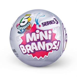 5 Surprise Mini Brands Series 5 Collector's Case with 5 Exclusive Minis Novelty & Gag Toy by Zuru