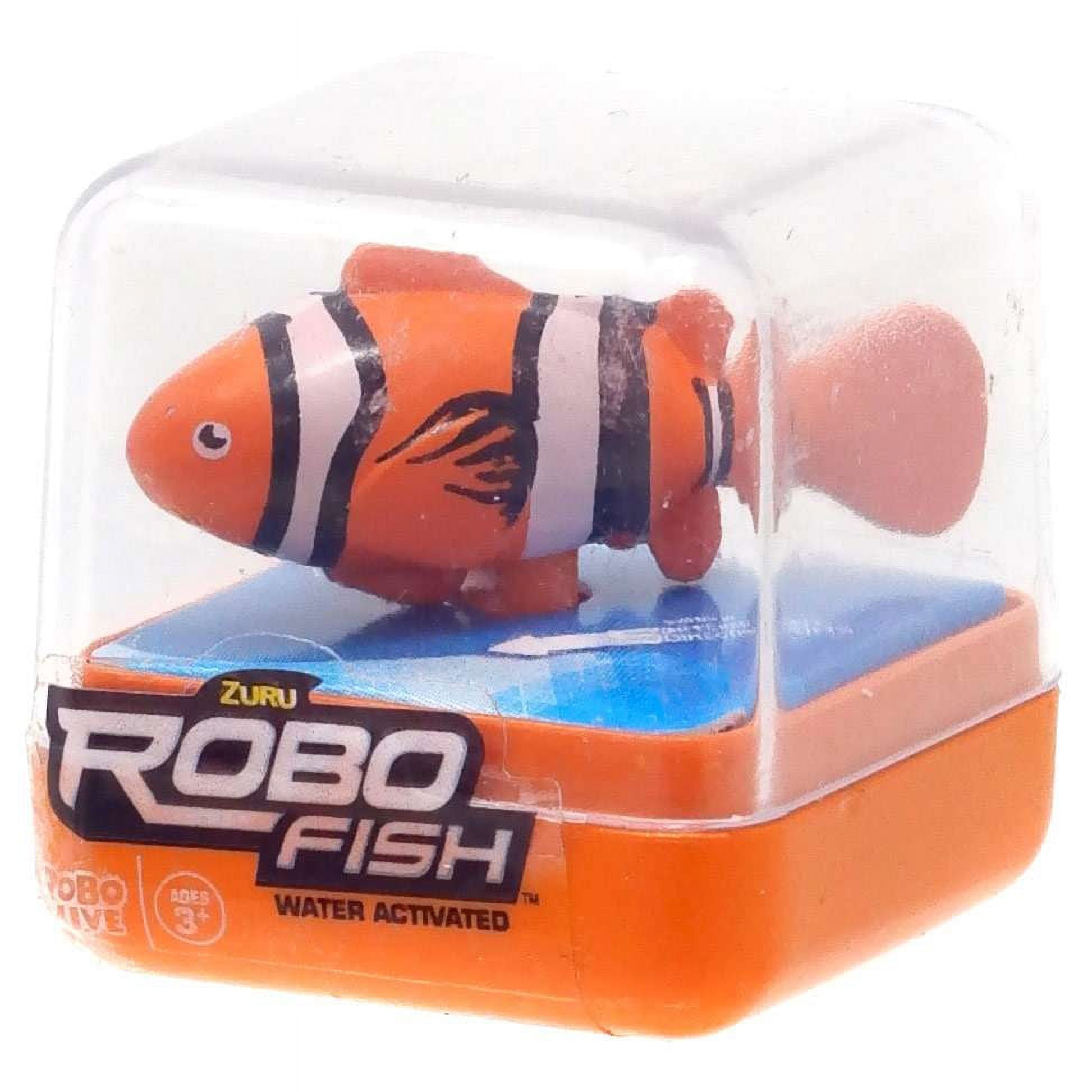 Zuru - RoBo Alive - Robot Pet - Poisson Poisson - Poisson Rouge - Oranje/  Or