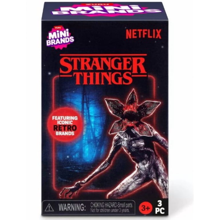 3 Surprise Mini Brands! Stranger Things Mystery Pack