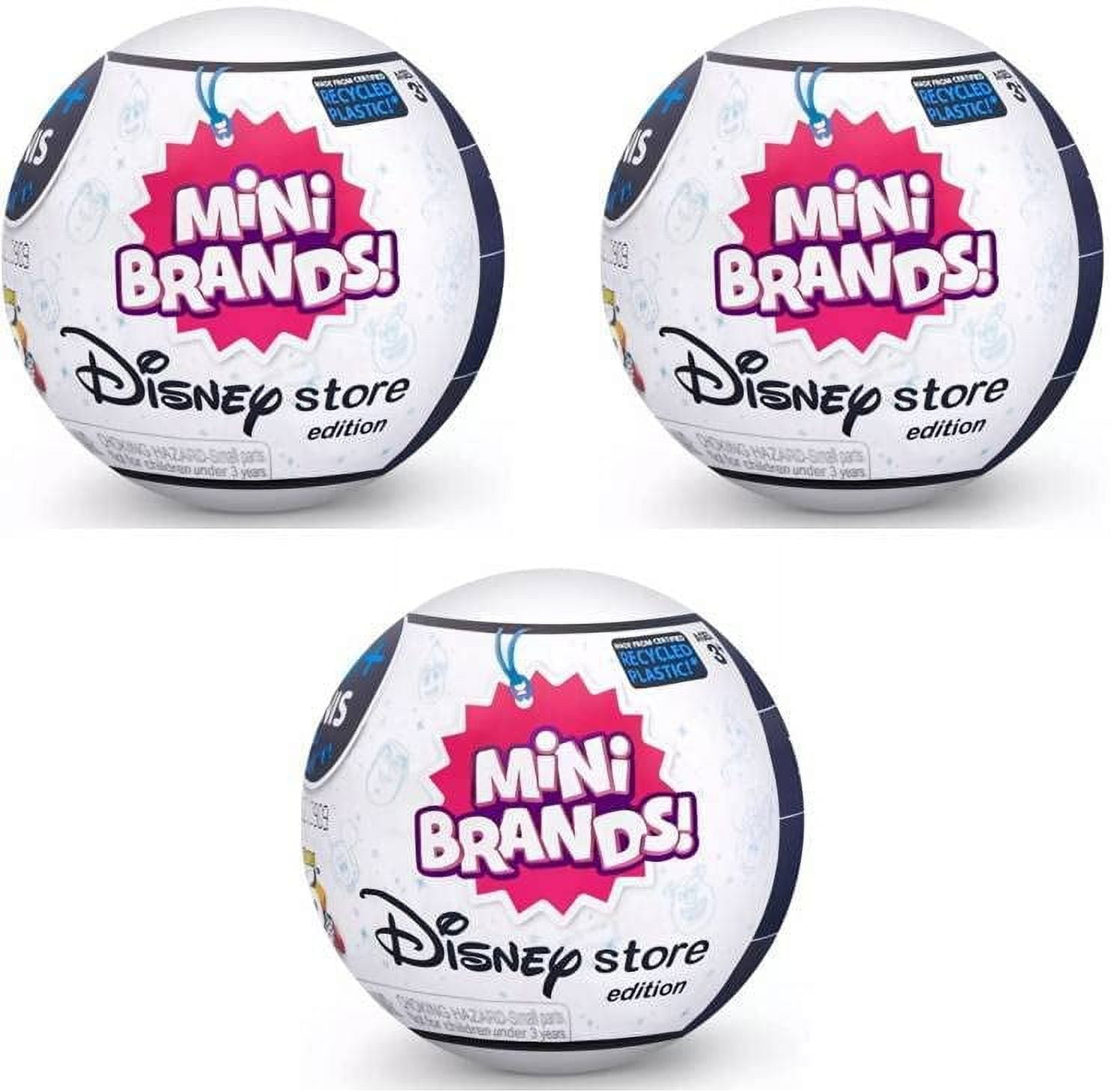 5 Surprise Mini Brands Disney Store Exclusive Series 1 Capsule Collectibles  (3 Capsules) - Yahoo Shopping