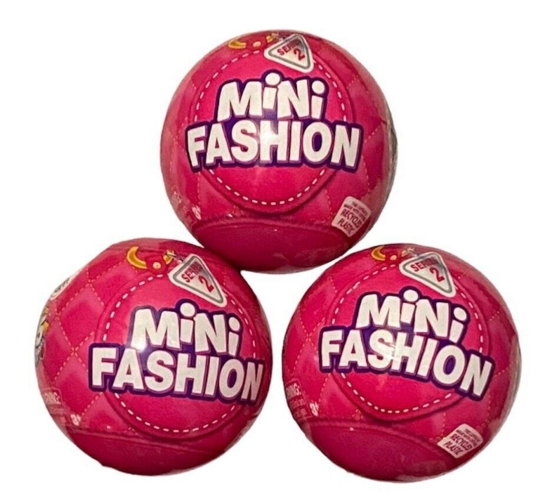 5 Surprise Mini Fashion Series 2 Mystery Capsule ( 3 pack) Real