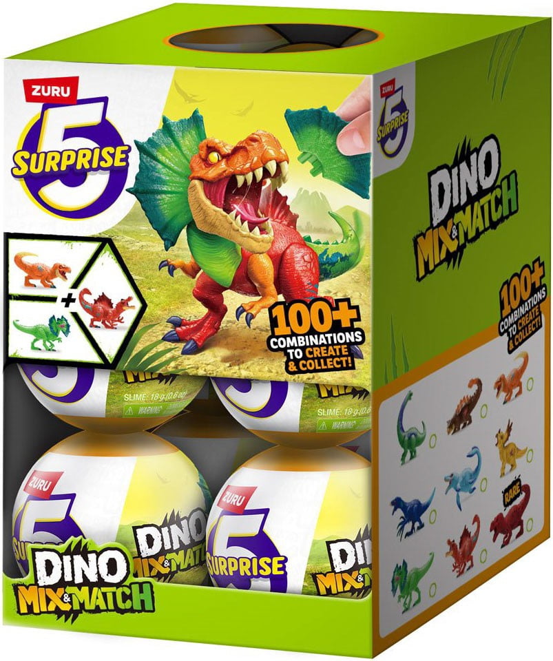5 Surprise Mix & Match Dino Mystery Box (27 Packs)
