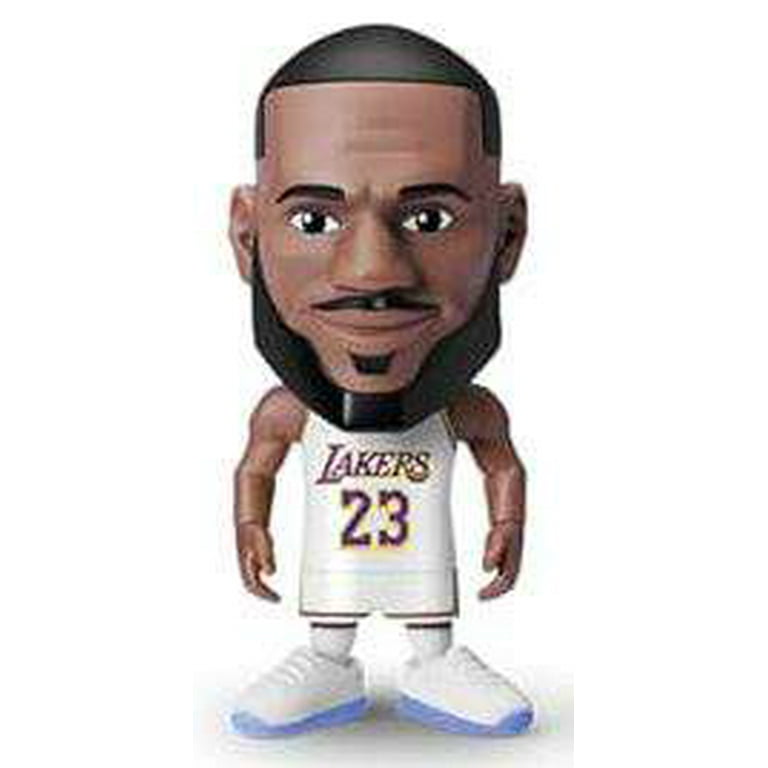 スポーツ LeBron James NBA BALLERS 5 Surprise NBA Series1 LeBron James Toy Figurine (White Away