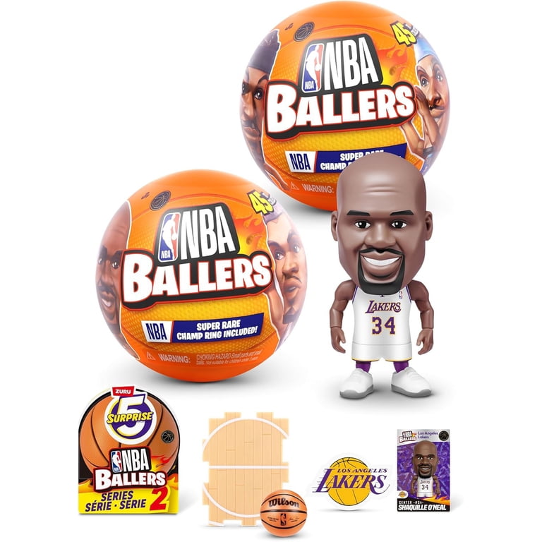 NBA ballers series２　シャック　2体セット　まとめ売り ZURU 5 Surprise NBA Ballers Series 2 LOT of 2 Mystery Packs