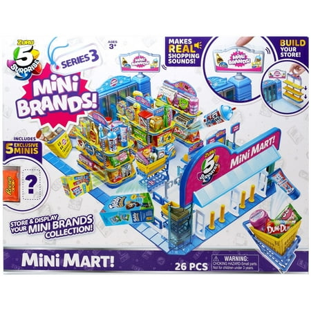 5 Surprise Series 3 Mini Mart! Playset (5 Exclusive Minis!)