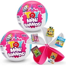 5 Surprise Toy Mini Brands Series 2 by ZURU (2 Pack) Toys Mystery Capsule Real Miniature