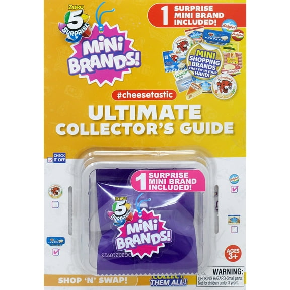 5 Surprise Ultimate Collector's Guide Cheesetastic Mystery Pack