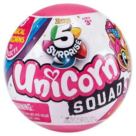 5 Surprise Unicorn Squad Mystery Collectible Capsule by ZURU