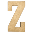 thumbnail image 1 of 5" Tall MDF Letter Z | 1/8" Thick | Krafty Supply Letters | RockTimes, 1 of 3