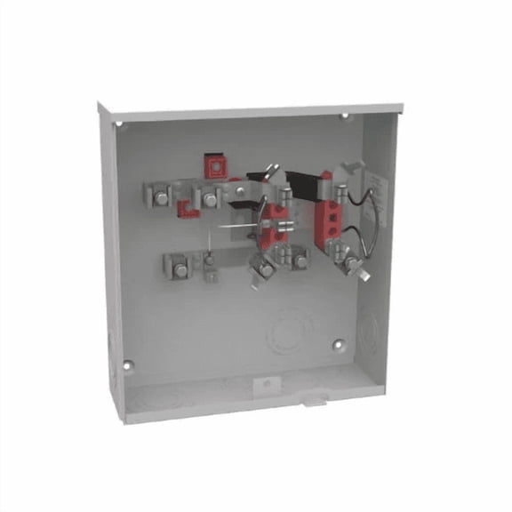 5 Terminal 1-Position 200A Ringless Meter Socket With Horn Bypass U3599-O-KK-BLG