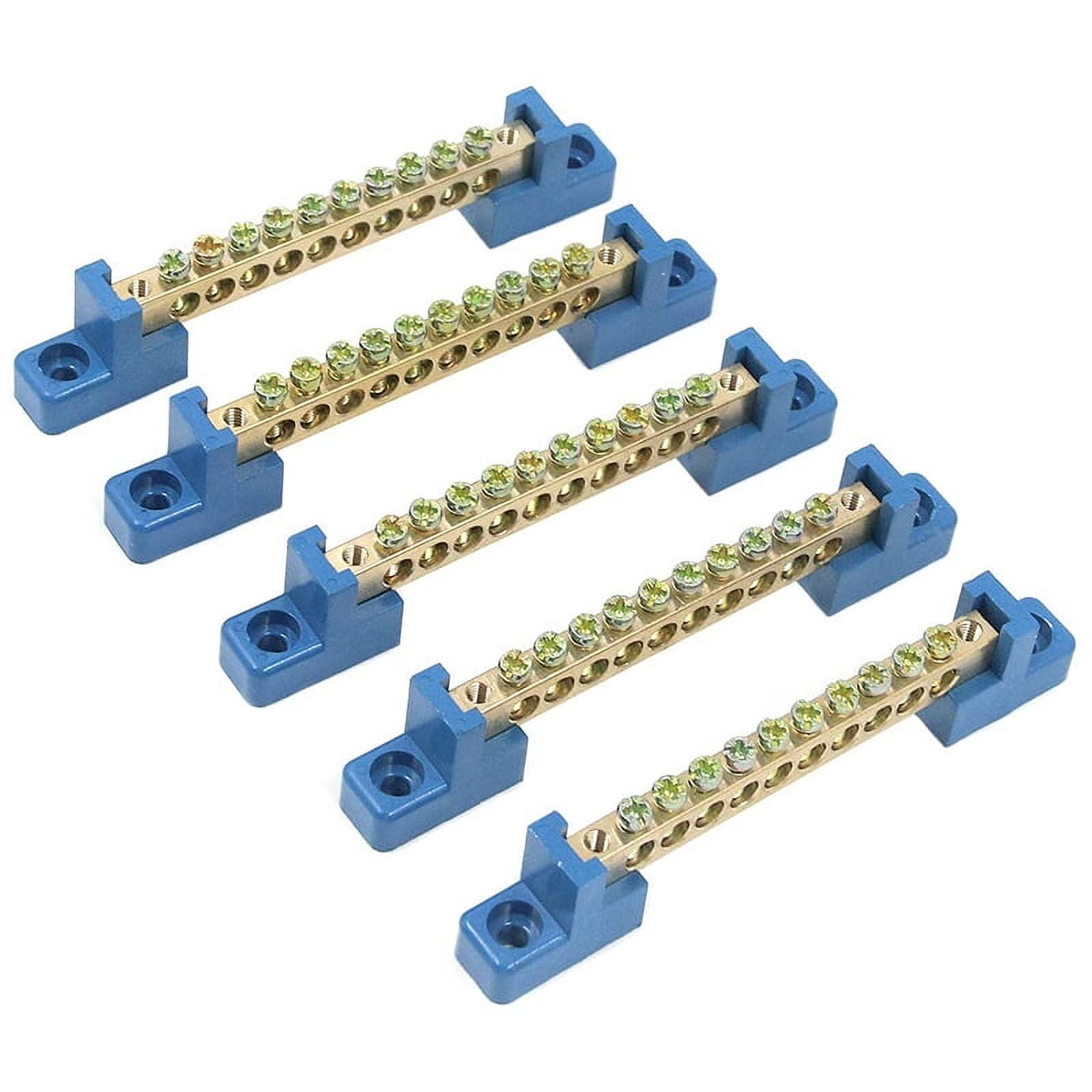 5 * Terminal Blocks-Blue&gold - Walmart.com