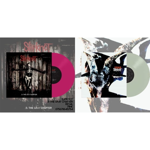 Iowa (X) (2LP/Color Vinyl) & .5: The Gray Chapter (X) (Pink Vinyl/2LP)