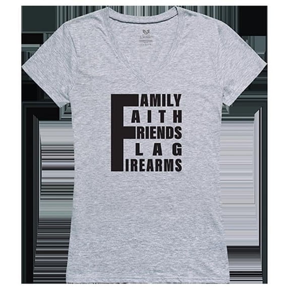 5 Things YDMW 1 Graphic V-Neck T-Shirts, Heather Grey - Medium
