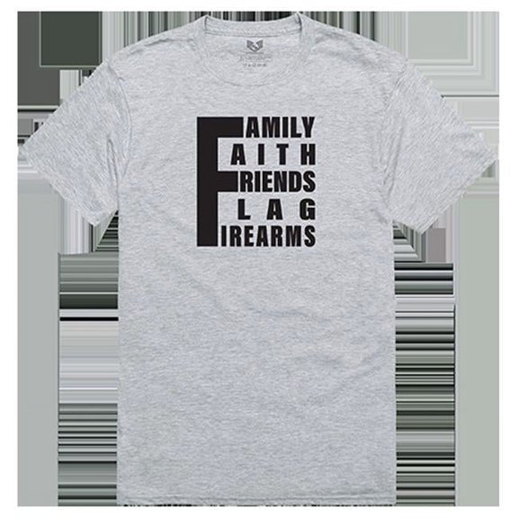 5 Things YDMW 1 Relaxed Graphic Tee Shirt, Heather Gray - Medium
