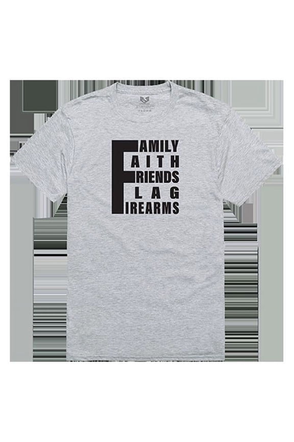 5 Things YDMW 1 Relaxed Graphic Tee Shirt, Heather Gray - Small