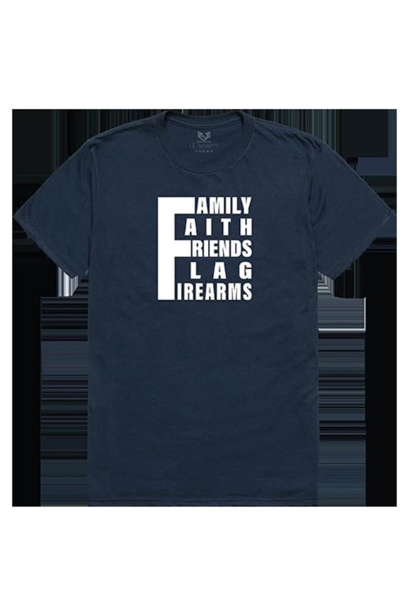 5 Things YDMW 1 Relaxed Graphic Tee Shirt, Navy - Small