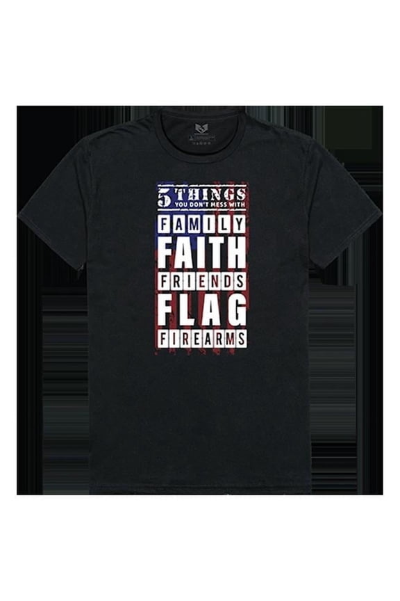 5 Things YDMW 2 Relaxed Graphic Tee Shirt, Black - Medium