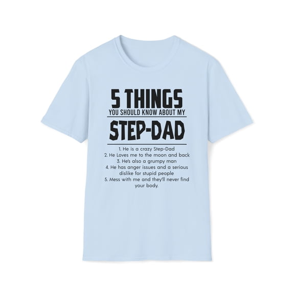 5 Things You Should Know About, Gildan Unisex T-Shirt, Graphic Tee, S-3XL