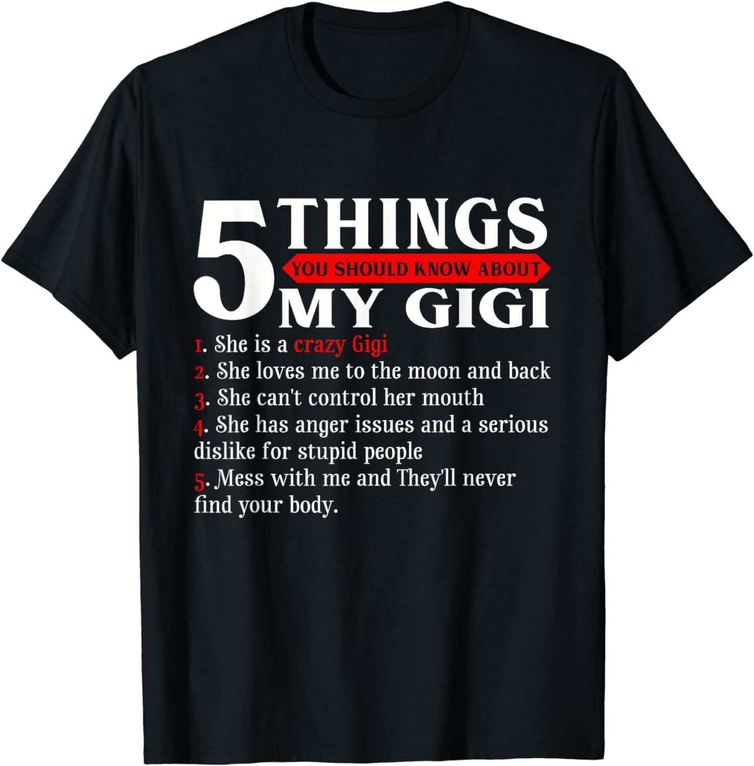 5 Things You Should Know About My Mom T Shirt Mother's Day 5 Things You Should Know About My Mom T Shirt Mother's Day